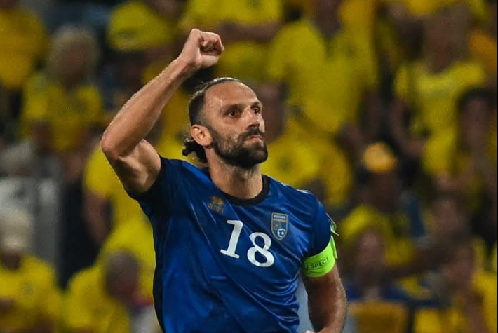 Vedat Muriqi’s Wonder Strike Puts Kosovo on UEFA’s Map